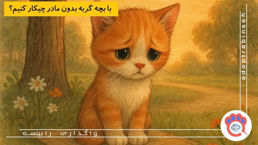 اگر یک بچه گربه بدون مادر پیدا کردیم چیکار کنیم؟ 🐾